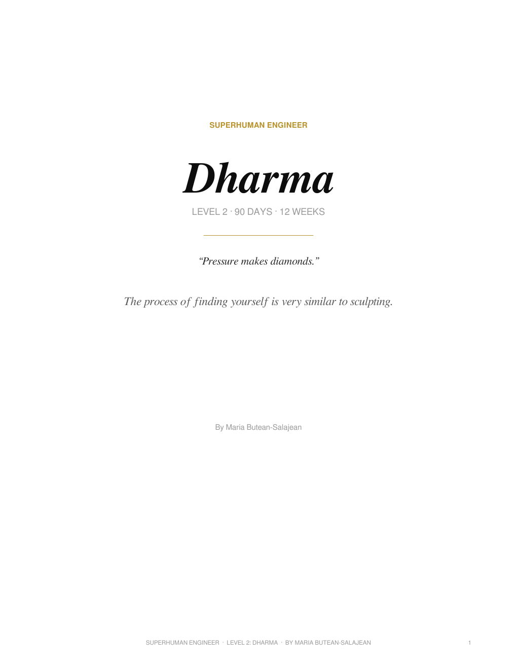 Level 2 Dharma workbook cover